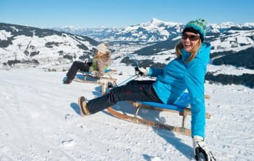 Tobogganing